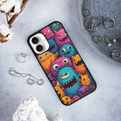 iPhone 16 Plus Case — Monsters General Cartoon Monst, Custom Print Case Cover