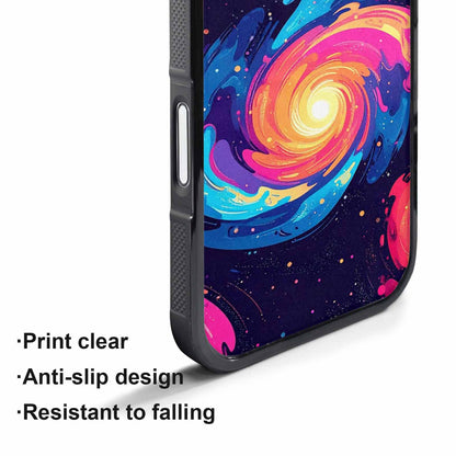 iPhone 17 Air Case — Love Wins Galaxy Seamless Pattern Galaxy, Custom Made Phone Cover