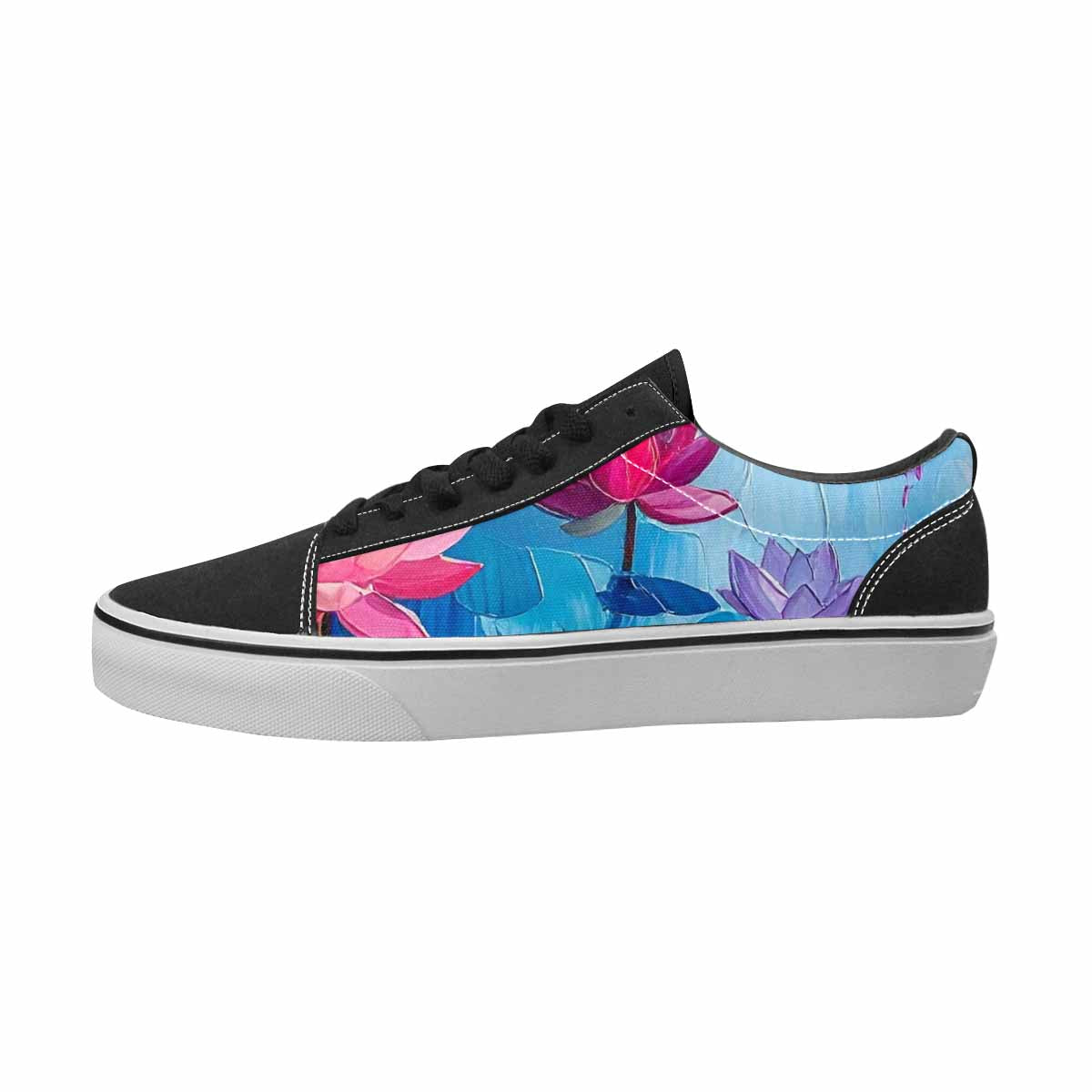 MEN'S Monet Full Color Canvas Artist-designed Surreal Customized Sneakers
