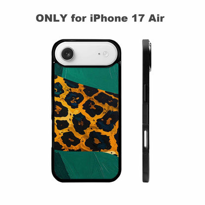 iPhone 17 Air Case — Animal Print Leopard Wallpaper Pattern Animal, Original Design Phone Case