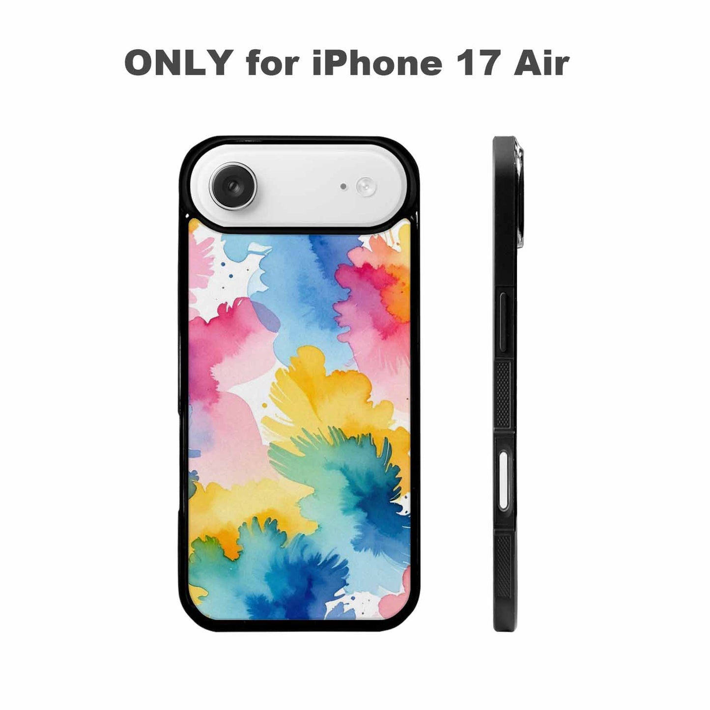iPhone 17 Air Case — Trans Strong Watercolor Seamless Pattern Watercolor, Custom Phone Case