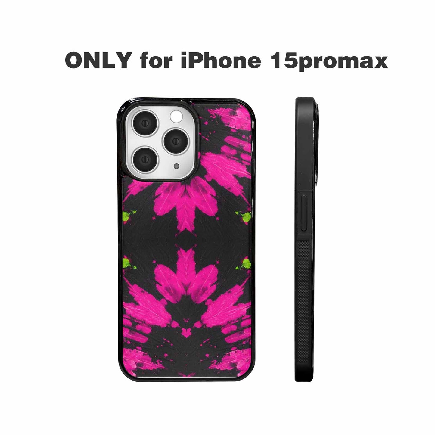 iPhone 15 Pro Max Case — Acid Wash Tie Dye Pattern High, Custom Printed Phone Case
