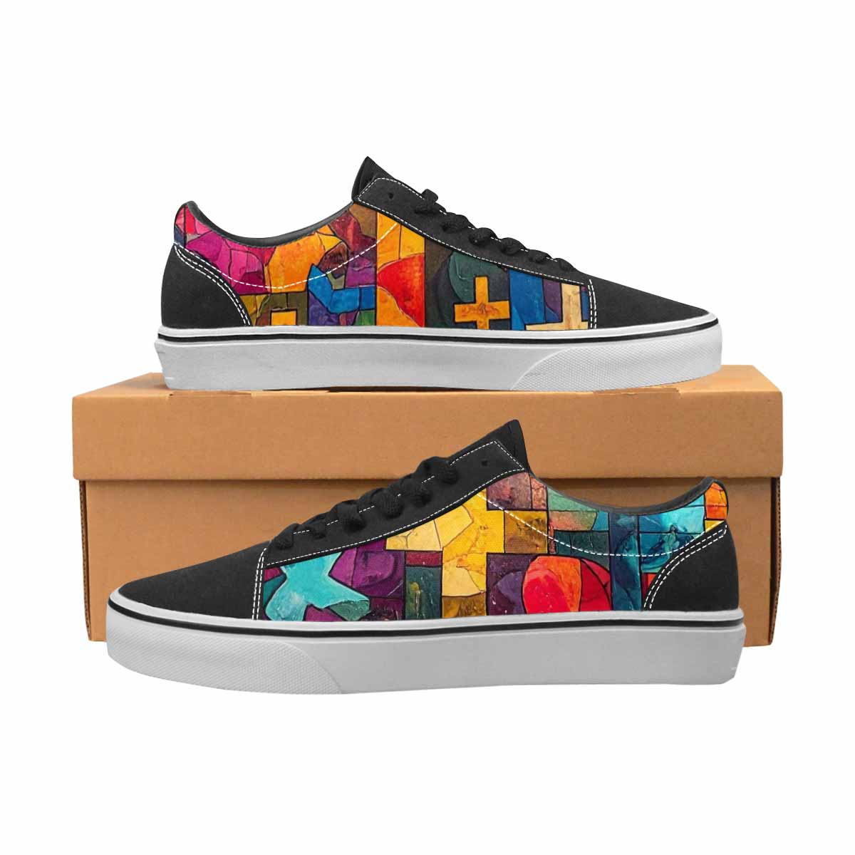 WOMEN'S Faith Cross Lace-Up Canvas Dreamlike Shoes