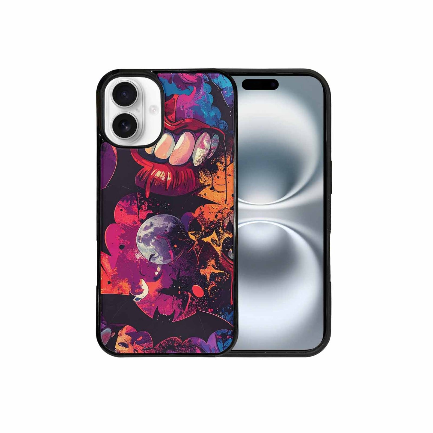 iPhone 16 Plus Case — Vampire Fangs Bats Vampire Fangs And, Unique Phone Case Design
