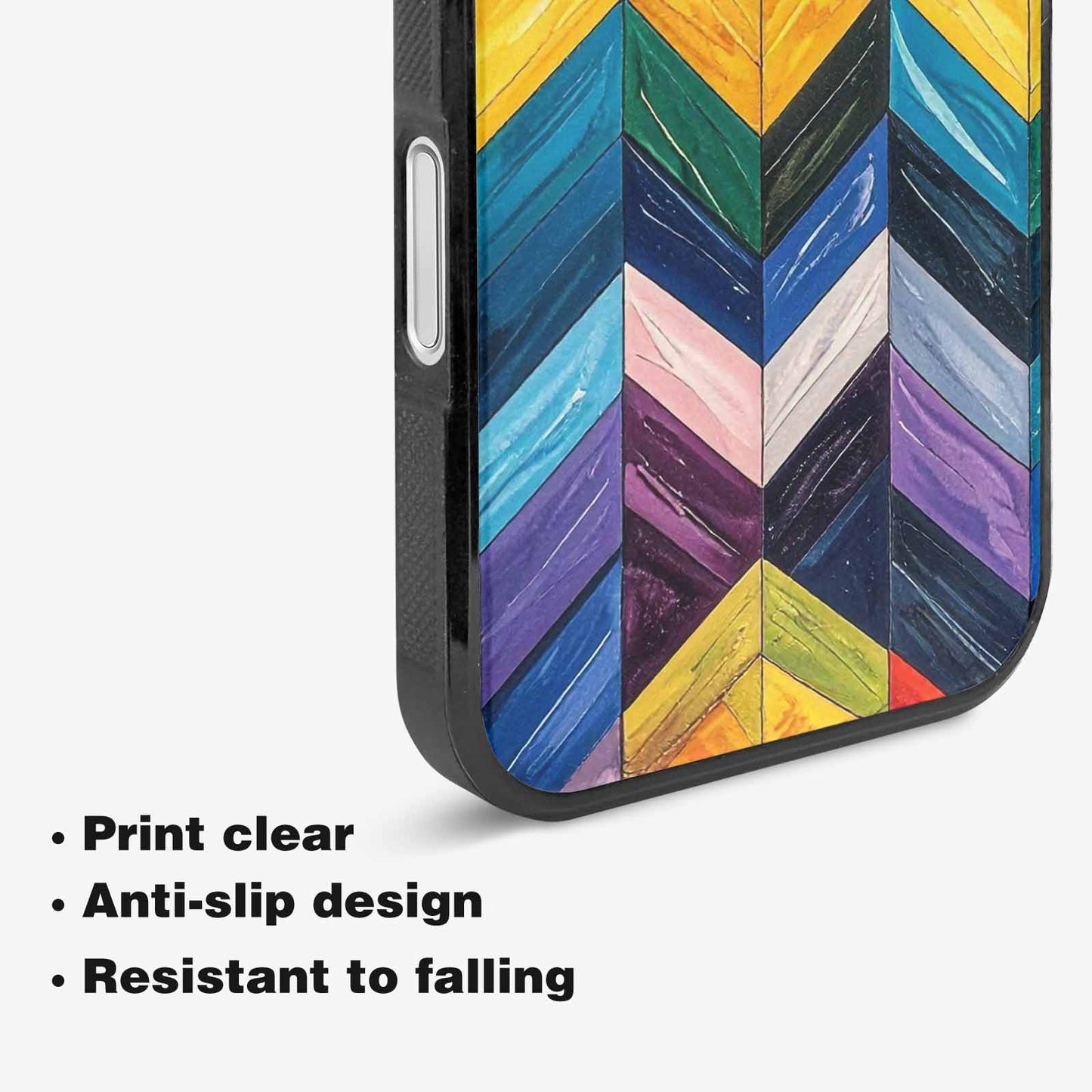 iPhone 16 Case — Progress Pride Flag Color Theme Small, Custom Printed Phone Case