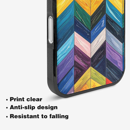 iPhone 16 Case — Progress Pride Flag Color Theme Small, Custom Printed Phone Case