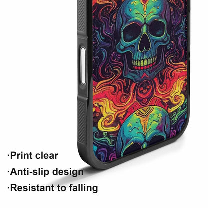 iPhone 17 Case — Skull Dark Art Gothic Print Gothic, Unique Phone Case Design