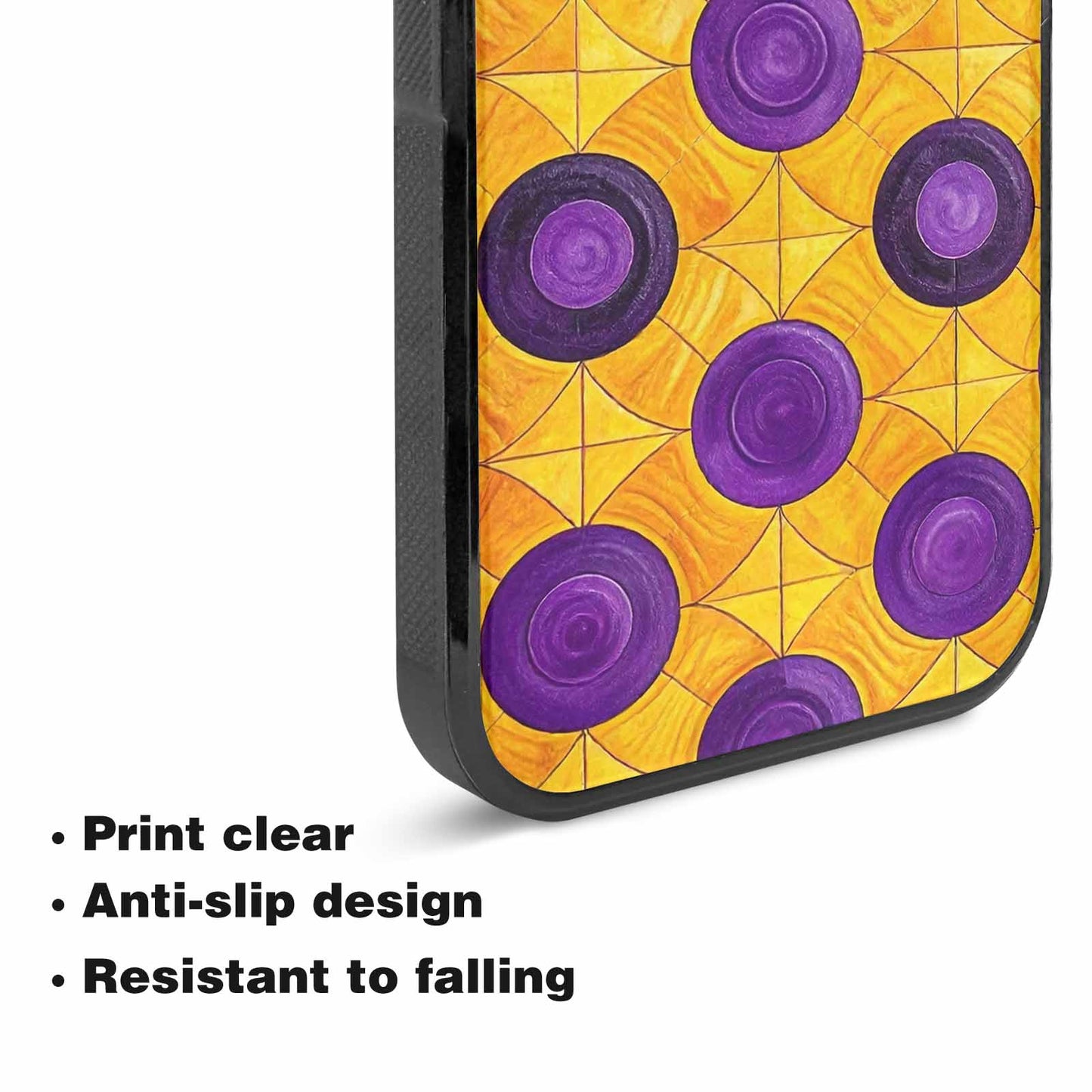 iPhone 15 Plus Case — Intersex Flag Color Theme Small Rainbow, Unique Phone Case Design