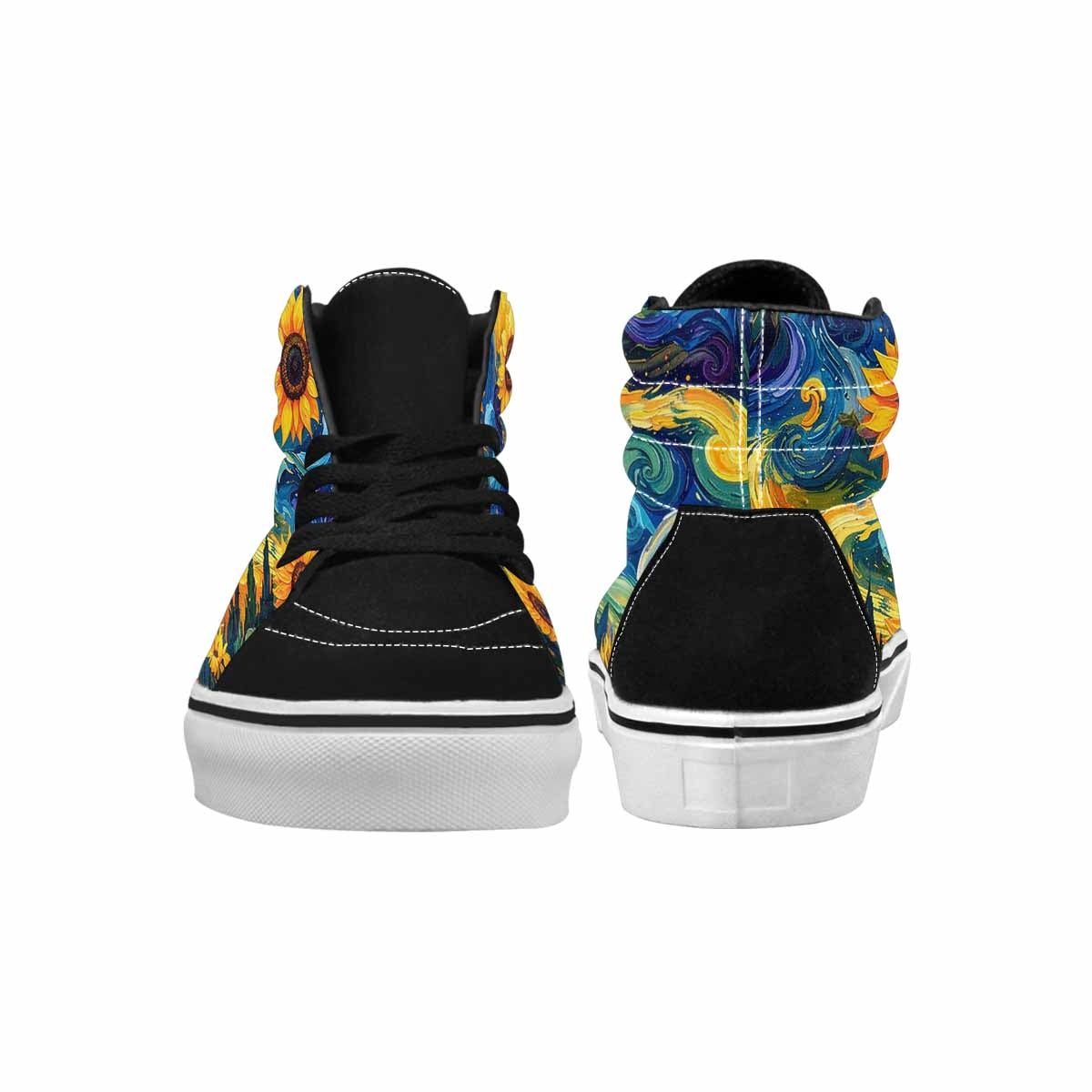 MEN'S Blend All Versions High Top Canvas Neon Fantasy Shoes