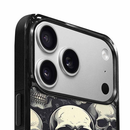 iPhone 17 Pro Max Case — Skull Dark Art Gothic Print Gothic, Custom Designed Case Cover