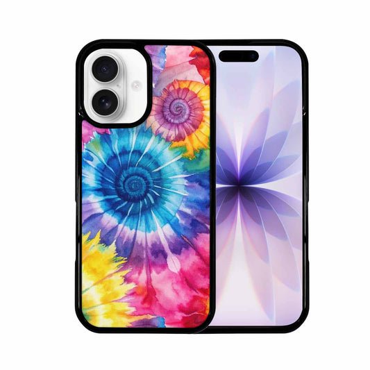 iPhone 17 Case — Small Tie Dye Swirl Tie Dye, Customized Protective Case