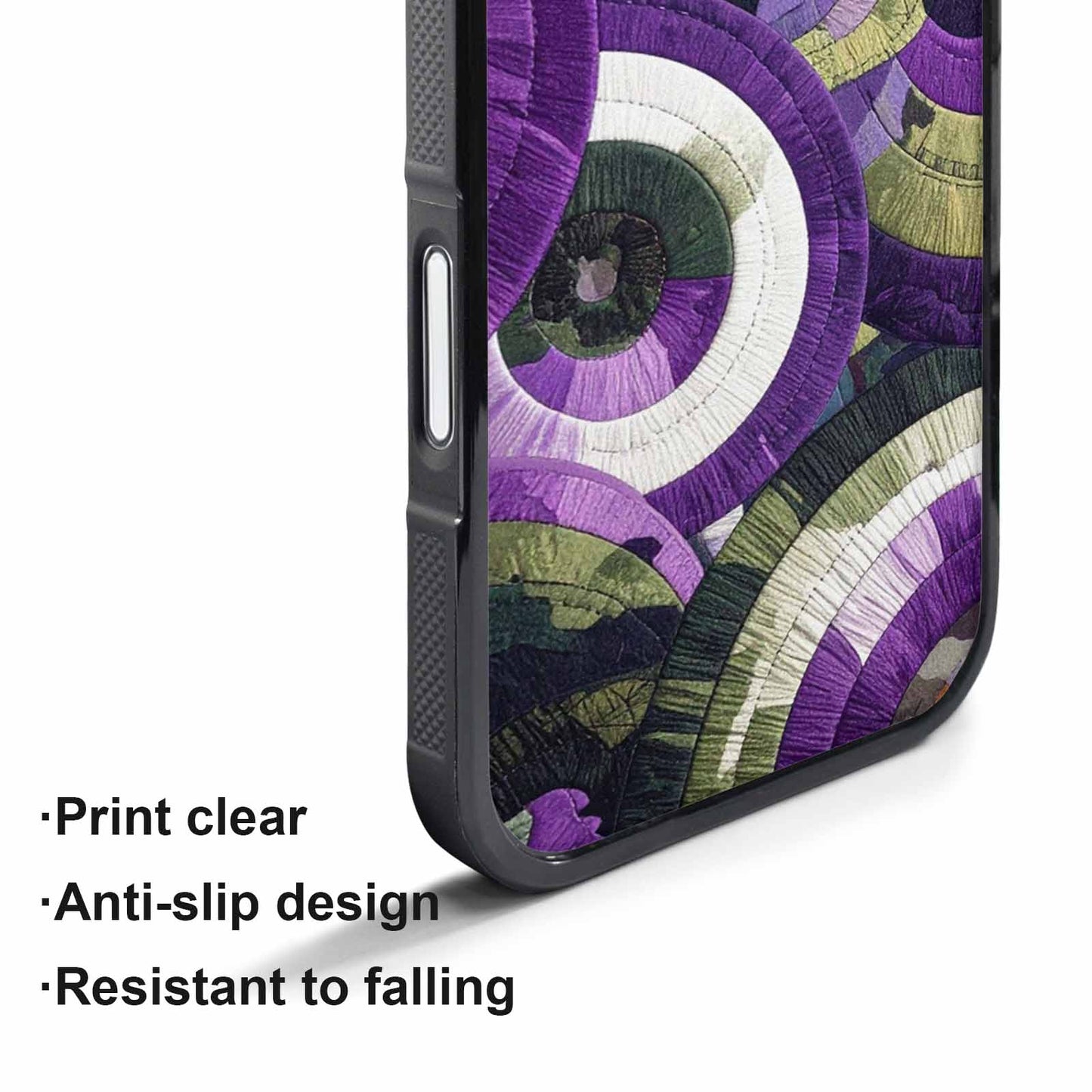 iPhone 17 Pro Case — Vivid Camo Genderqueer Pride Camo, Original Design Phone Case