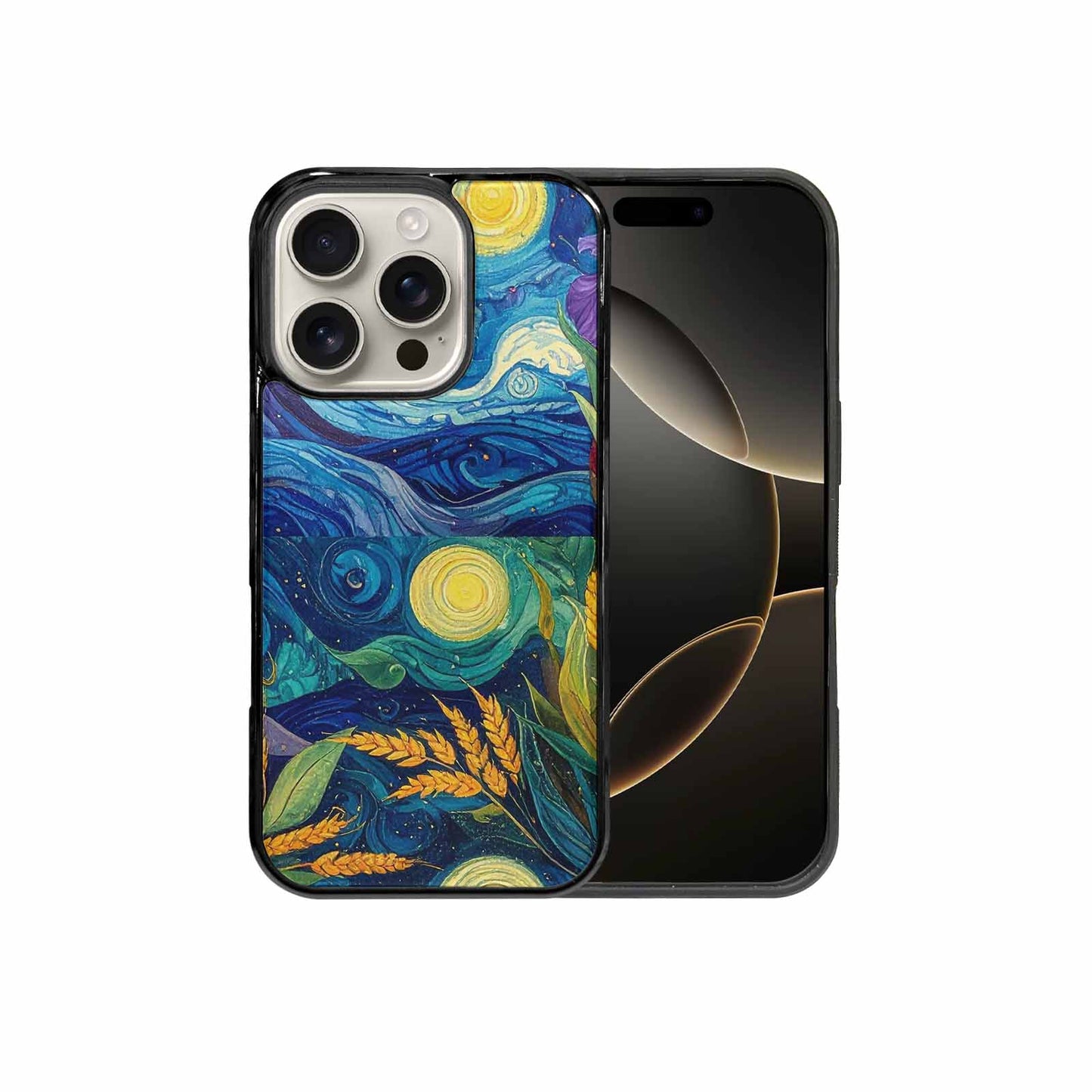 iPhone 16 Pro Case — Blend All Versions Together Melting Together, Customized Protective Case