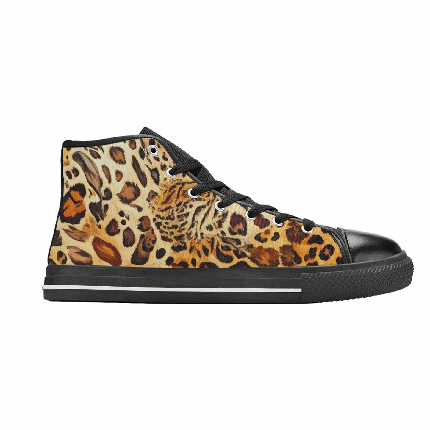 MEN'S Animal Print High Top Canvas Y2K Sneakers