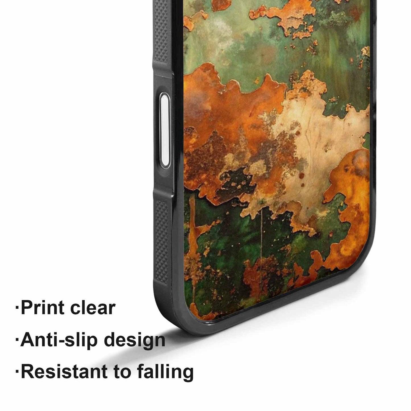 iPhone 17 Case — Seamless Tileable Pattern Of Camo, Custom Print Case Cover