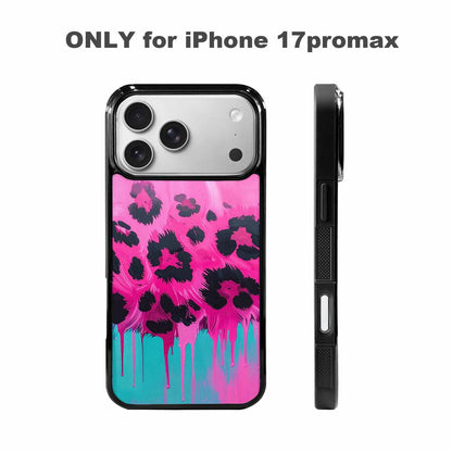 iPhone 17 Pro Max Case — Seamless Tileable Pattern Of Animal Print, Custom Designed Case Cover