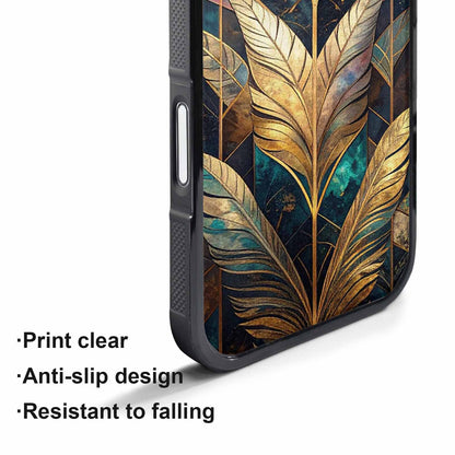 iPhone 17 Air Case — Iridescent Animal Print Feather Animal Print, Custom Designed Case Cover