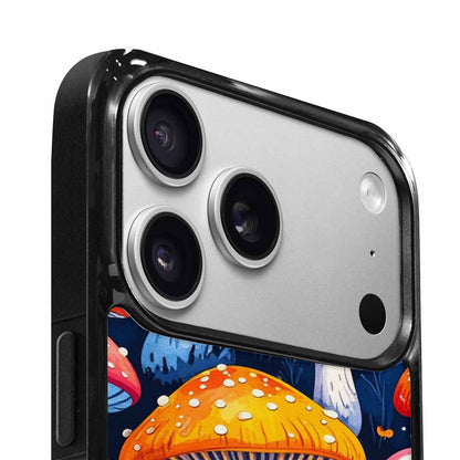 iPhone 17 Pro Case — Vivid Winter Mushroom Seamless Cartoon Cute, Unique Phone Case Design