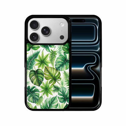 iPhone 17 Pro Case — Small Seven Point Palmate Leaf Floral, Custom Printed Phone Case