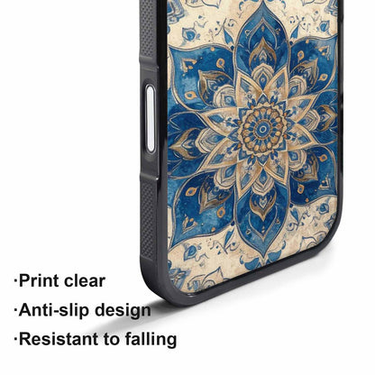 iPhone 17 Pro Case — Small Mandala Pattern Randomly Varying Floral, Personalized Phone Case