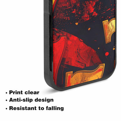 iPhone 15 Plus Case — Dice And Casino Pattern Seamless Repeat, Custom Designed Case Cover