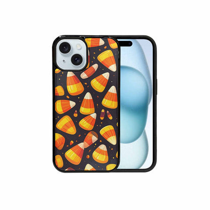iPhone 15 Case — Halloween Candy Corn, Personalized Phone Case