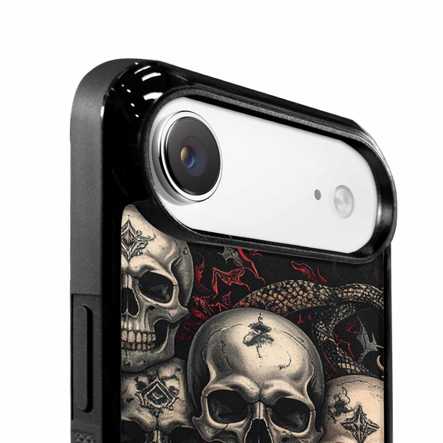 iPhone 17 Air Case — Skull Dark Art Gothic Print Gothic, Custom Designed Case Cover