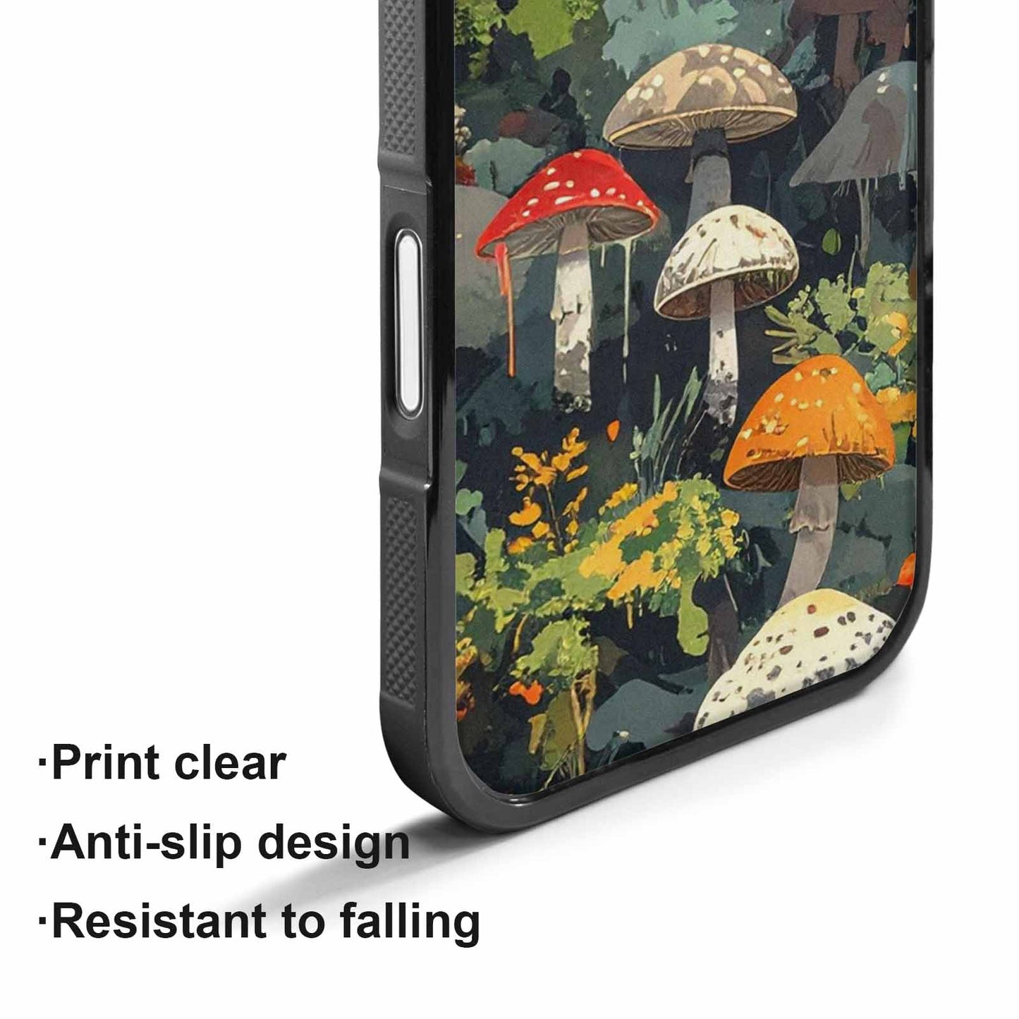 iPhone 17 Case — Mushrooms Camomushrooms Patter Cwy Camo, Custom Printed Phone Case