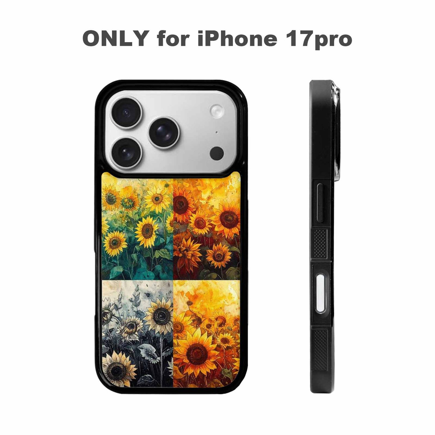 iPhone 17 Pro Case — Blend Melt Them Together Small Floral, Custom Made Phone Cover