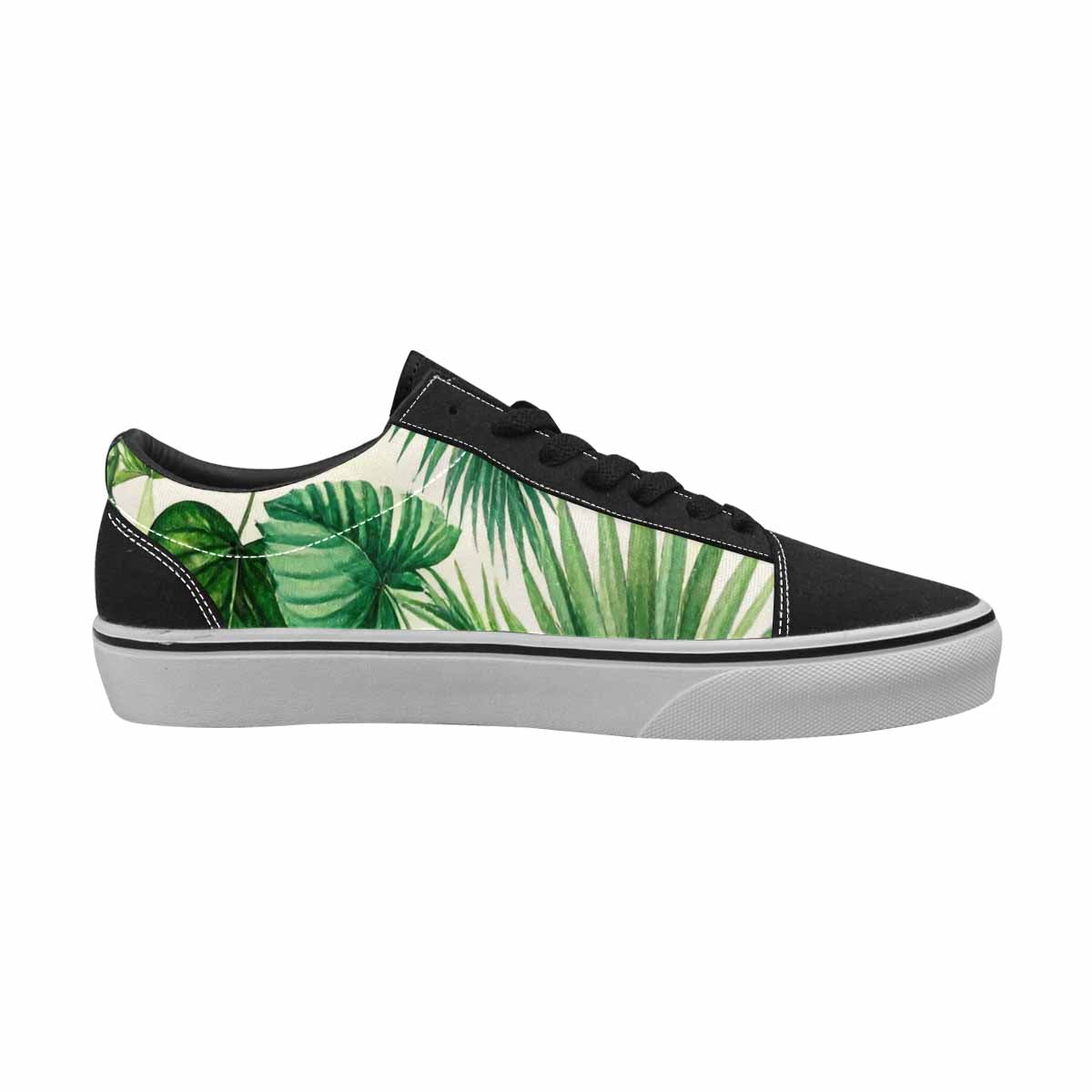 WOMEN'S Seven-Point Palmate Leaf Canvas Lace-Up Y2K Shoes