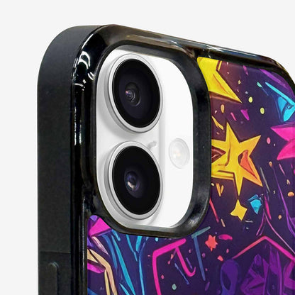 iPhone 16 Case — 80s Retro Motif 80s Retro Motifs, Custom Made Phone Cover