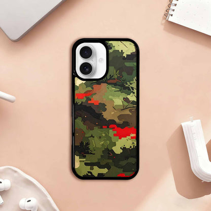 iPhone 17 Case — Small Military Camouflage Blotch Camo, Original Design Phone Case