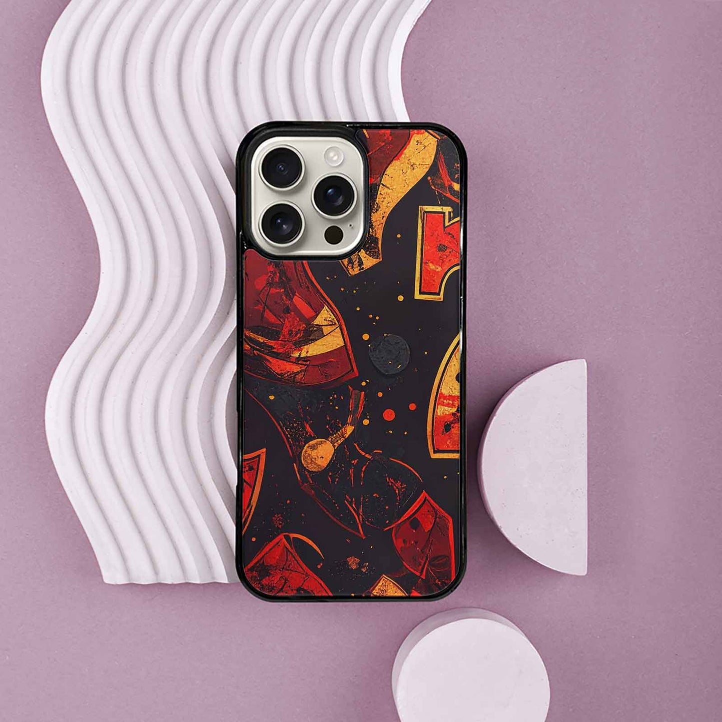 iPhone 16 Pro Max Case — Dice And Casino Pattern Seamless Repeat, Custom Print Case Cover