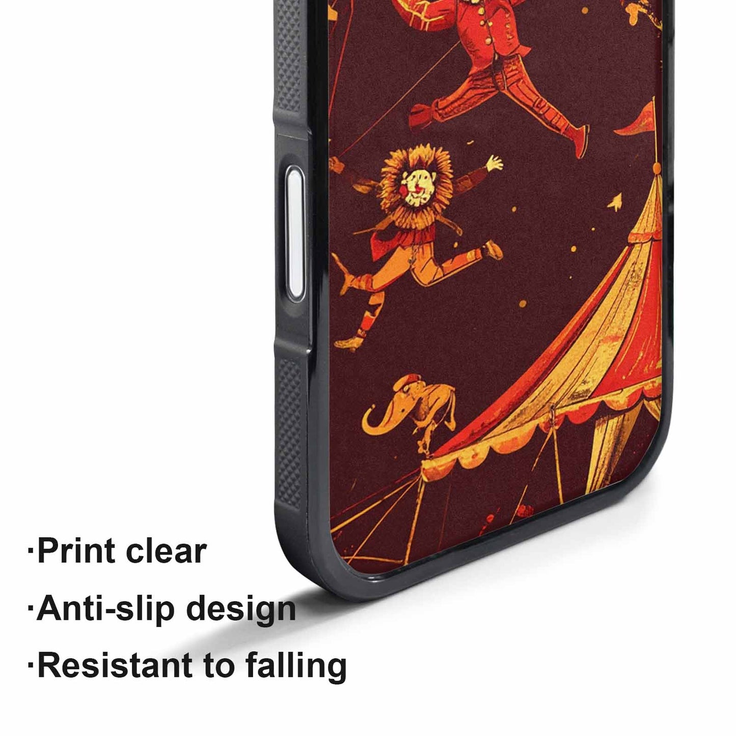 iPhone 17 Air Case — Vintage Circus Art Pattern Retro Vintage, Custom Designed Case Cover