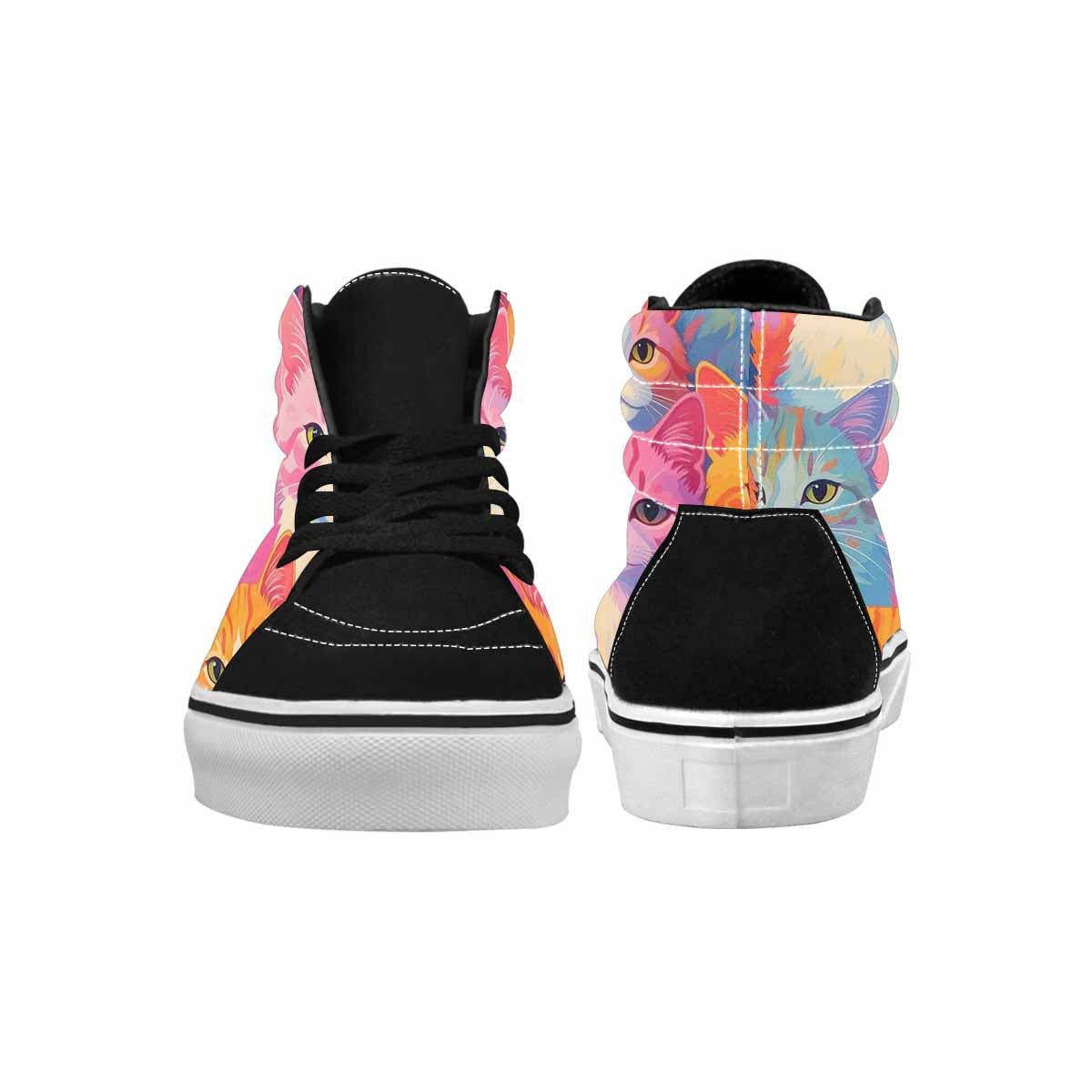 WOMEN'S Pastel Damask Cat Face 6 Ferion