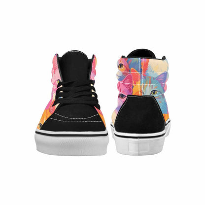 WOMEN'S Pastel Damask Cat Face 6 Ferion