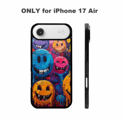 iPhone 17 Air Case — Melting Moon Smiley Melting Smiley Original, Personalized Phone Case