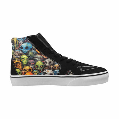 MEN'S Aliens × Camo Aliens High Top Canvas Dreamlike Shoes
