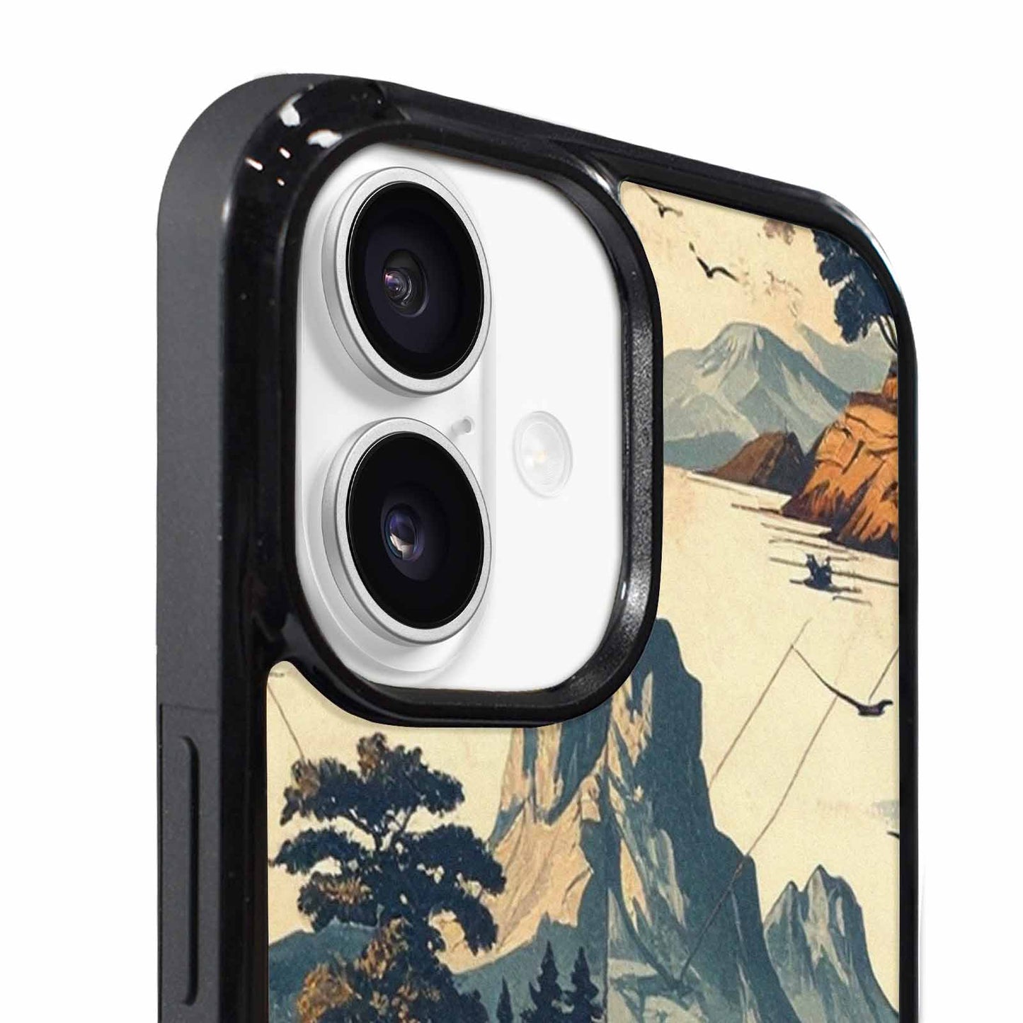iPhone 17 Case — Vintage Travel Artwork Pattern Retro Vintage, Custom Made Phone Cover