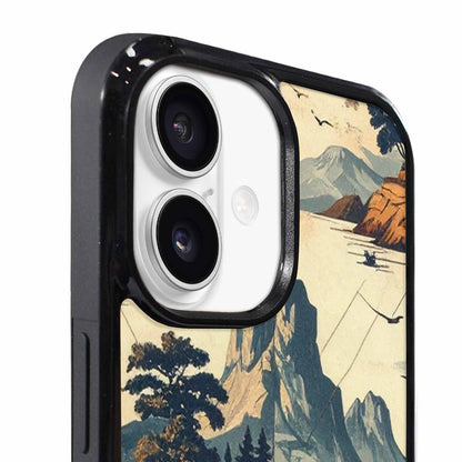 iPhone 17 Case — Vintage Travel Artwork Pattern Retro Vintage, Custom Made Phone Cover