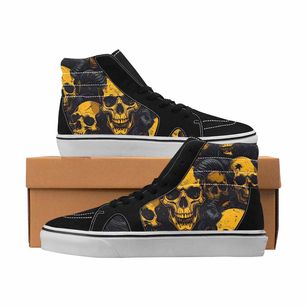 MEN'S Skull Dark Art Gothic Print 1013 Ferion
