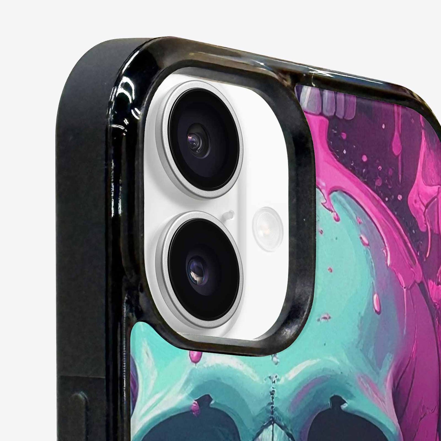 iPhone 16 Plus Case — Thousands Of Skulls Custom, Unique Phone Case Design