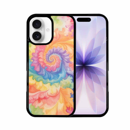 iPhone 17 Case — Tie Dye Swirls Tie Dye Tie, Custom Printed Phone Case