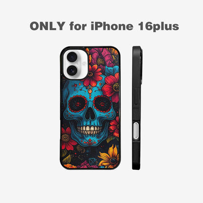 iPhone 16 Plus Case — Skulls, Personalized Phone Case