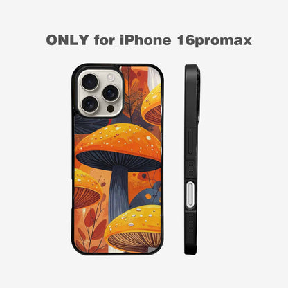 iPhone 16 Pro Max Case — Bold Autumn Mushroom Bold Autumn Mushroom, Original Design Phone Case