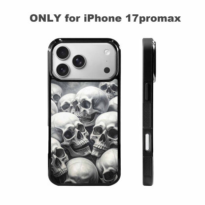 iPhone 17 Pro Max Case — Skull Dark Art Gothic Print Gothic, Personalized Phone Case