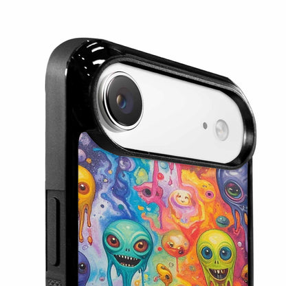iPhone 17 Air Case — Aliens Tie Dyemelting Aliens P Tie, Customized Protective Case