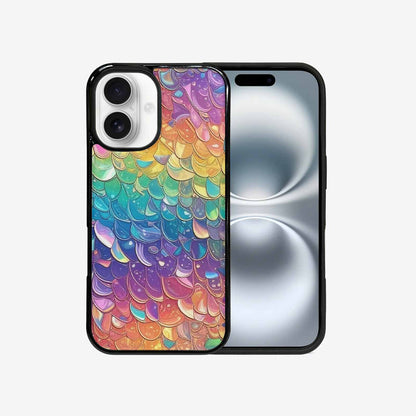 iPhone 16 Case — Holographic Iridescent Shimmer Pattern Hundreds Of, Unique Phone Case Design