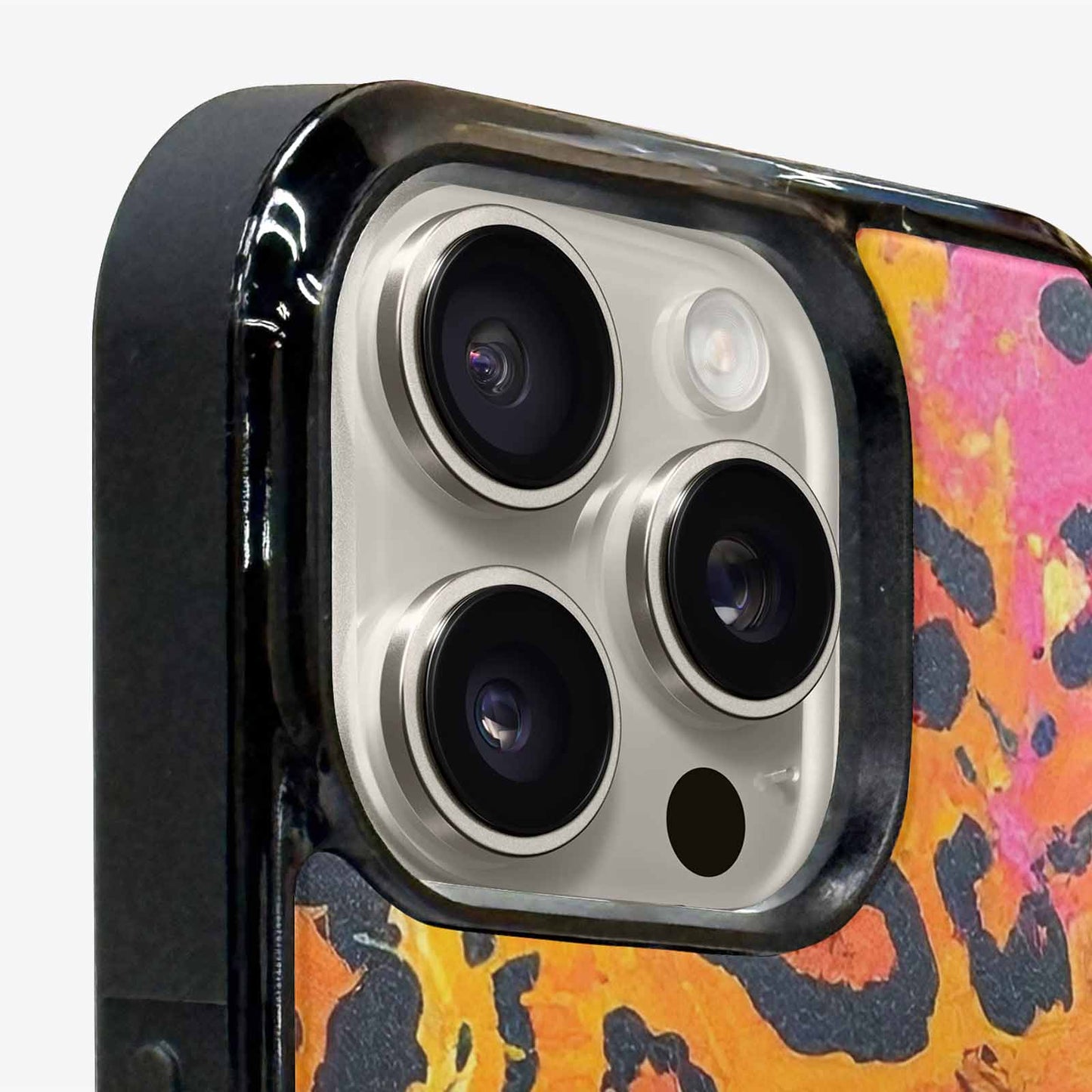 iPhone 16 Pro Max Case — Full Color Vibrant Animal Print Animal, Custom Phone Case