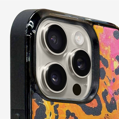 iPhone 16 Pro Max Case — Full Color Vibrant Animal Print Animal, Custom Phone Case